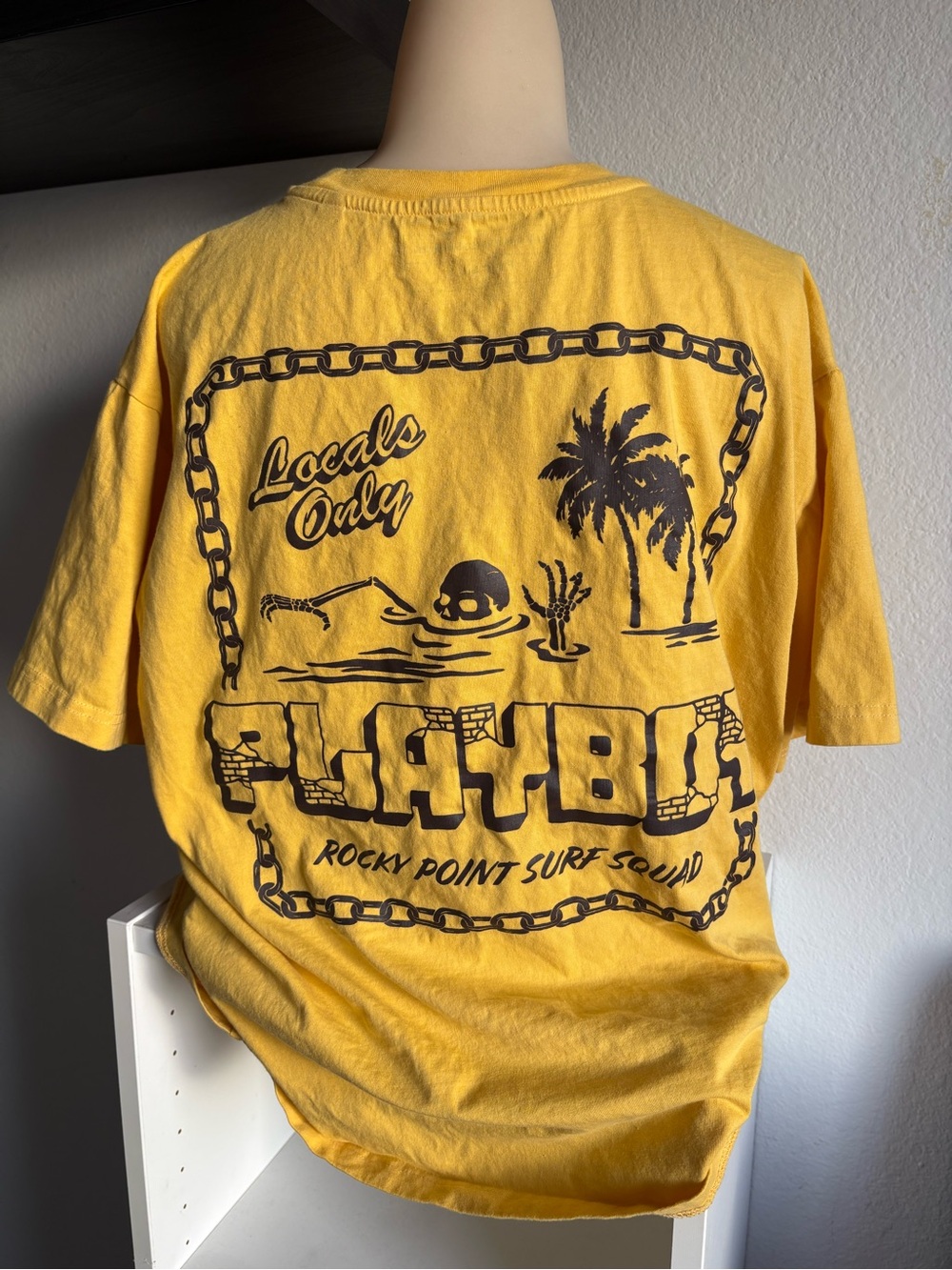 Playboy Yellow Graphic Tee - Picture 2 of 3